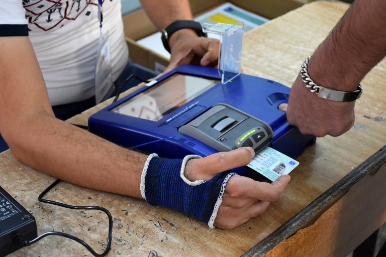 People in the Kurdistan Region and Iraq vote in the parliamentary elections across the country. (Photo: AFP)